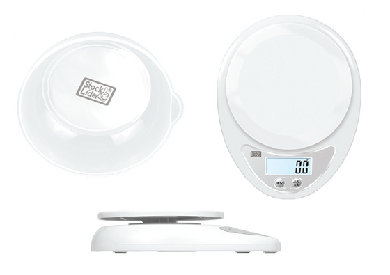 Báscula de cocina digital con tara