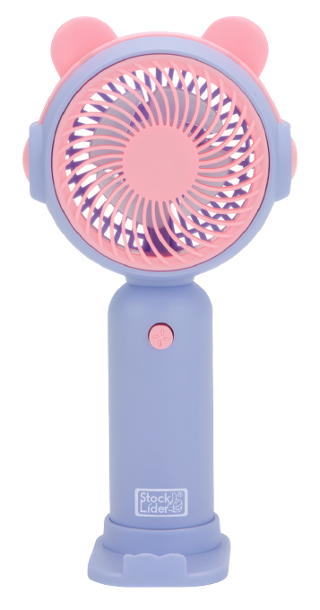 Ventilador portátil con soporte móvil