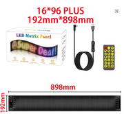 Panel LED matriz 16x96 programable