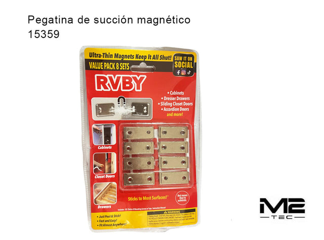 Pegatina magnética para puertas y cajones