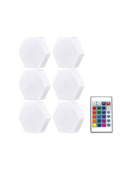 Luces Decorativas Hexagonales RGBW