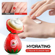 Crema de manos hidratante natural