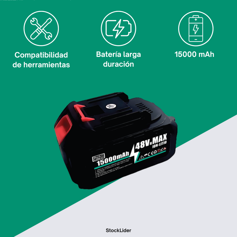Batería recargable 48V para herramientas