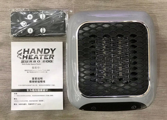 Calefactor portátil 800W enchufable