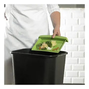 Tabla de cortar transparente con bandeja