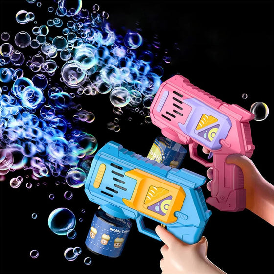 Pistola de burbujas para niños
