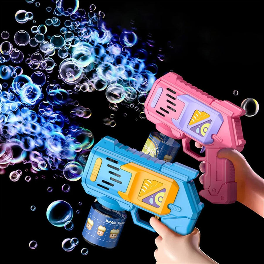 Pistola de burbujas para niños