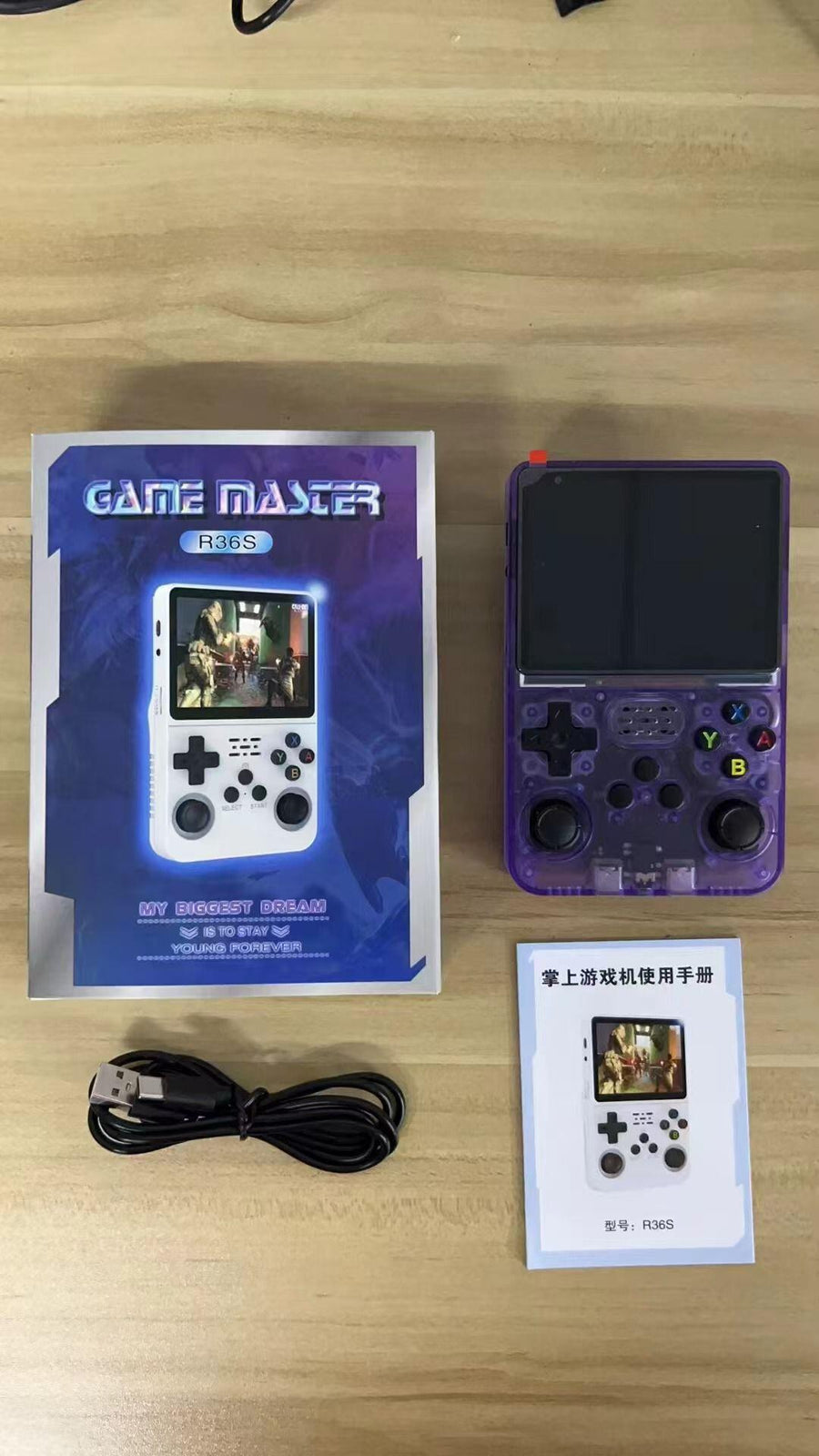 Consola retro portátil R3S6 3,5 pulgadas