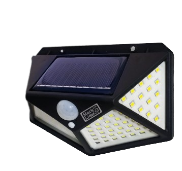 Lámpara solar 100LED exterior con sensor