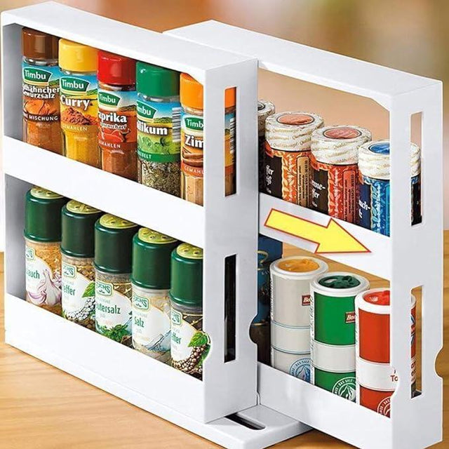 Rack de cocina deslizable multifuncional