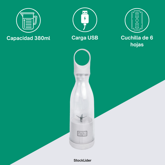 Batidora portátil USB para smoothies al momento