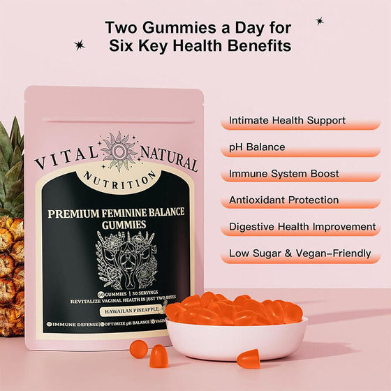Gominolas equilibrio femenino veganas