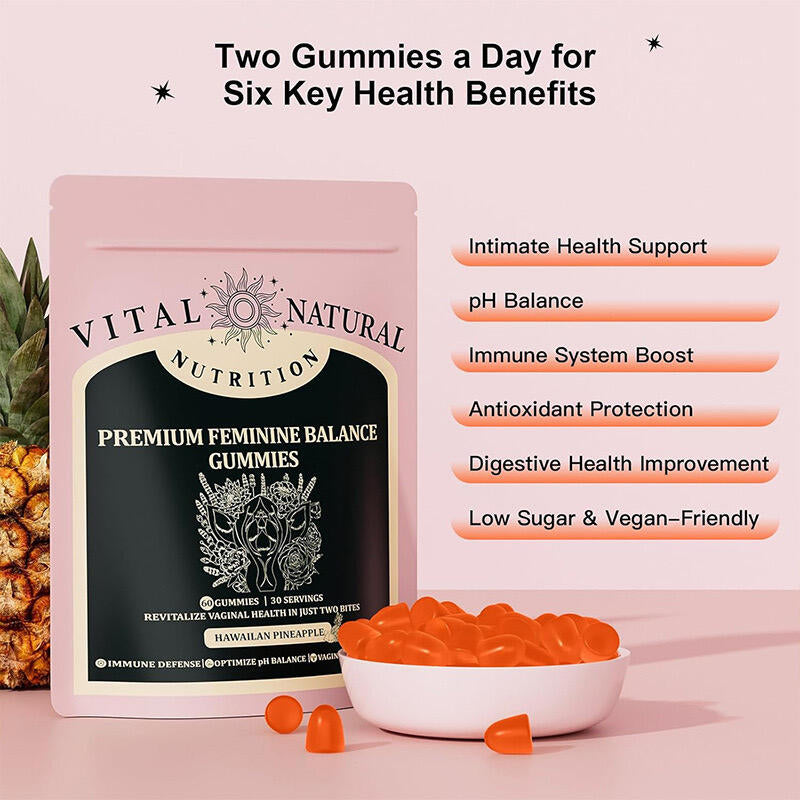 Gominolas equilibrio femenino veganas