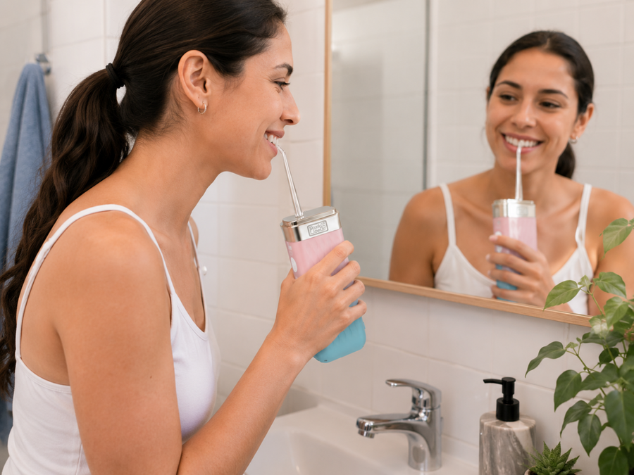 Irrigador dental portátil USB-C