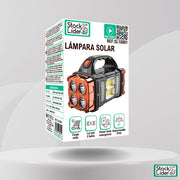 Lámpara solar portátil LED COB