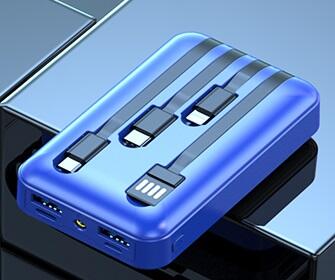 Powerbank 5000mAh compacta y rápida