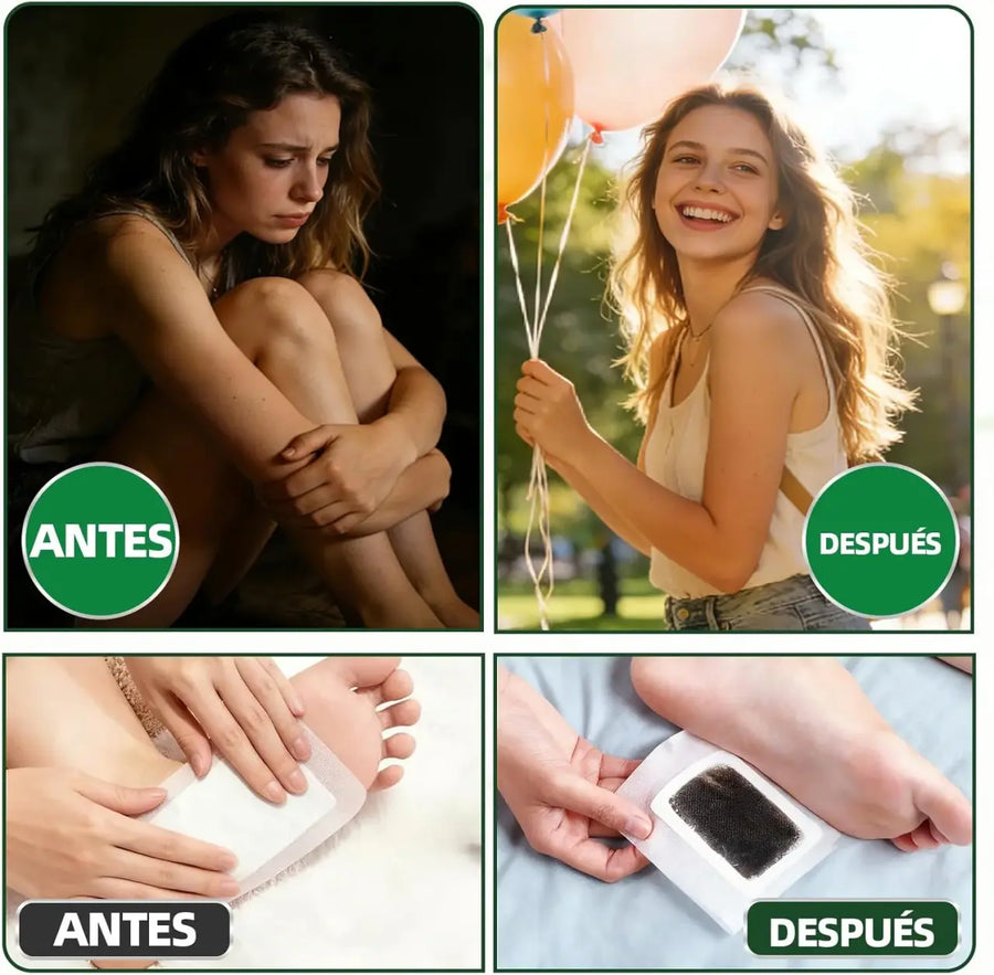 Parches Bambu Kinoki Detox para pies