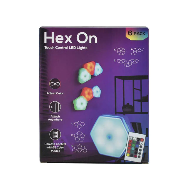 Luces Decorativas Hexagonales RGBW