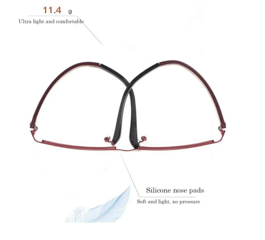 Gafas de lectura multifocales +1.00
