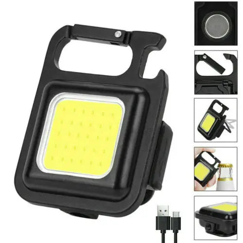Linterna mini multiuso recargable LED
