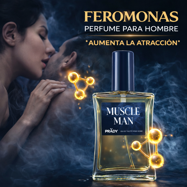 Perfume de feromonas hombre Muscle Man