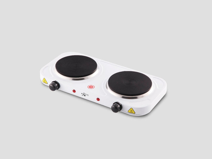 Cocina eléctrica portátil doble compacta