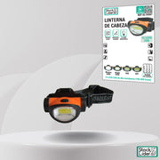 Linterna de cabeza LED COB ajustable