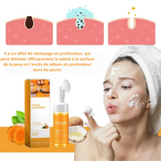 Limpiador facial de cúrcuma natural