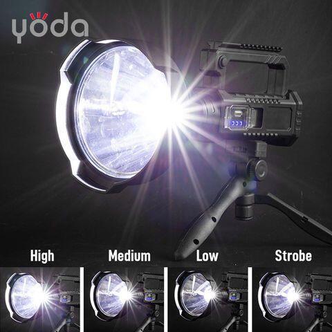 Linterna potente con trípode LED