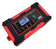 Cargador de batería multifunción 12V LCD