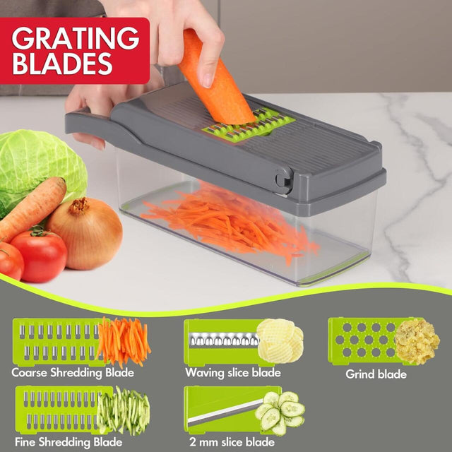 Picador de verduras 14 en 1 profesional