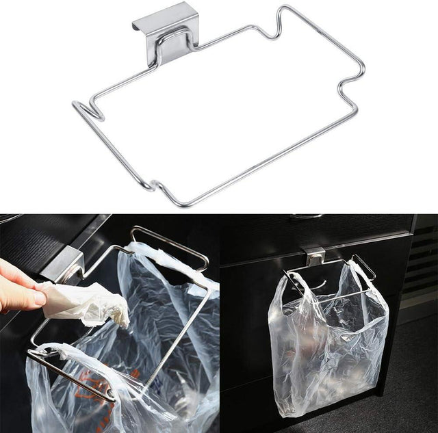 Soporte bolsa basura para puerta armario