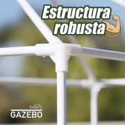 Carpa con mosquitera 360º para jardín