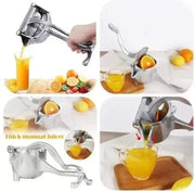 Exprimidor manual de limones acero inox