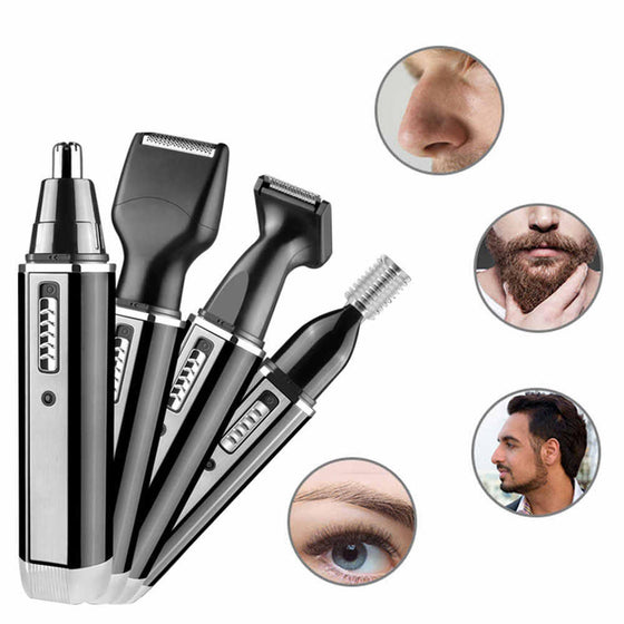 Set cortapelo recargable 4 en 1
