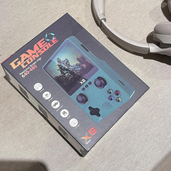 Consola retro portátil X6 con 10000 juegos