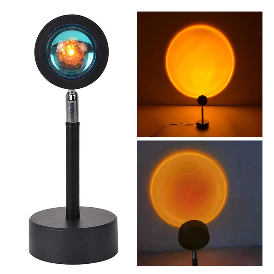 Lámpara Sunset LED USB giratoria
