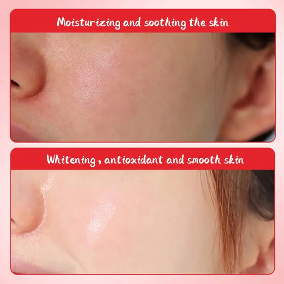 Mascarilla facial hidratante de cereza
