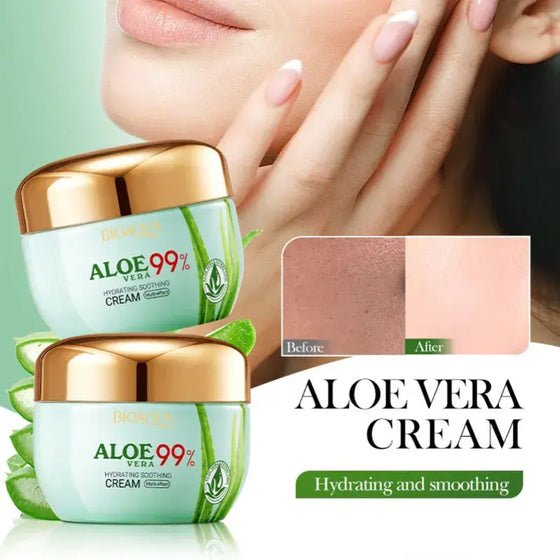 Crema Aloe Vera 99% hidratante y reafirmante