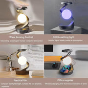 Lámpara de Luna LED Levitante 3D