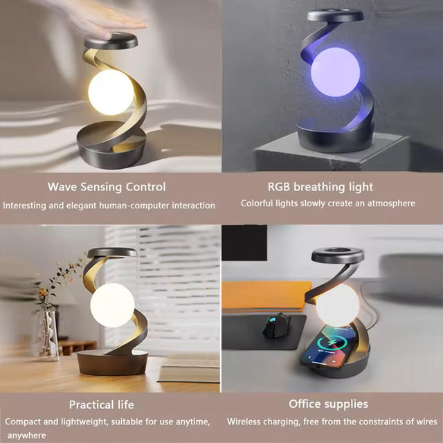 Lámpara de Luna LED Levitante 3D