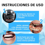 Prótesis dental de silicona estética