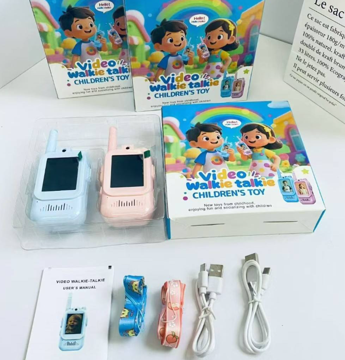 Walkie talkie infantil con videollamada