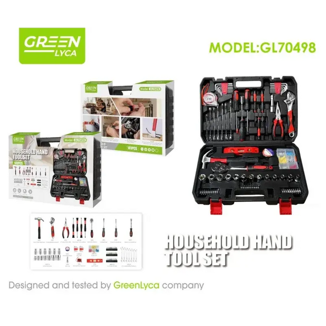 Juego de herramientas Green Lyca GL70498