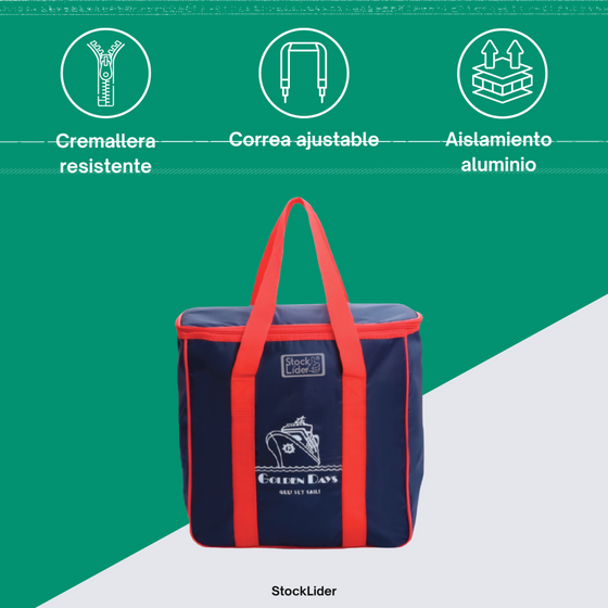 Nevera isotérmica 20L para playa y picnic