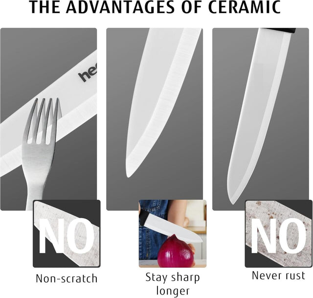 Cuchillo de cerámica 27 cm para cocina
