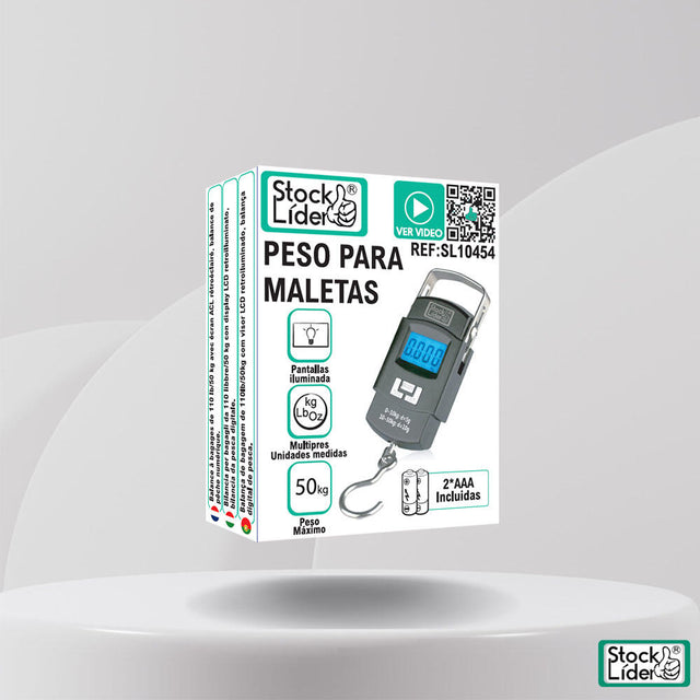 Peso para maletas digital portátil