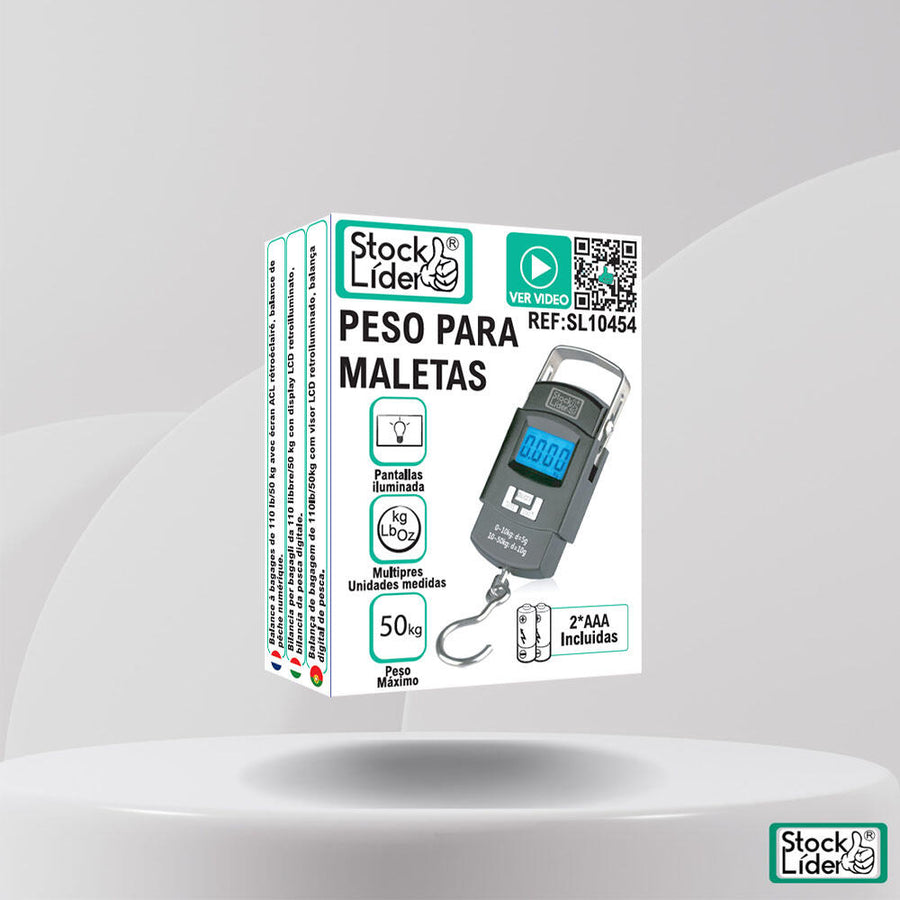 Pesa tu maleta en segundos