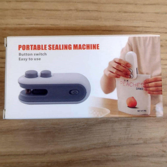 Mini sellador de bolsas térmico recargable