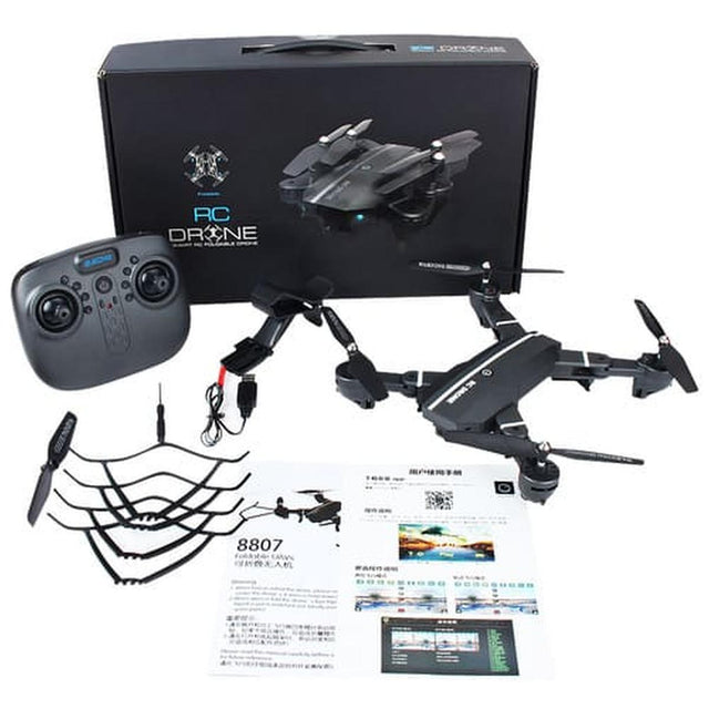 Dron Black plegable con cámara WiFi